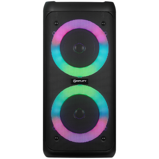 Amplify Megavibe Series Dual 4" Party Speaker - Black
