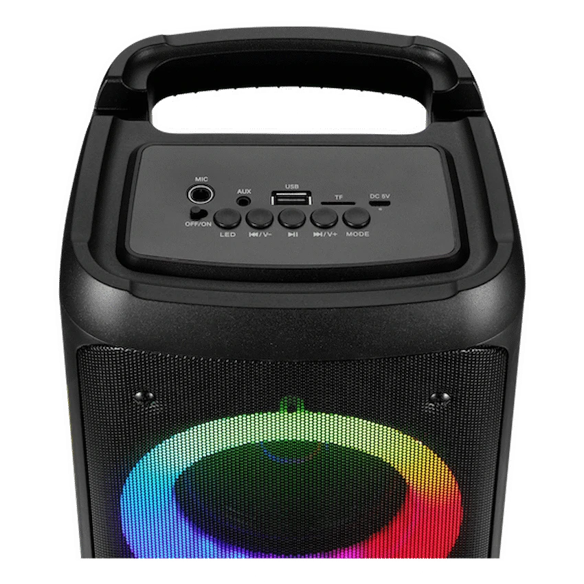 Amplify Megavibe Series Dual 4" Party Speaker - Black