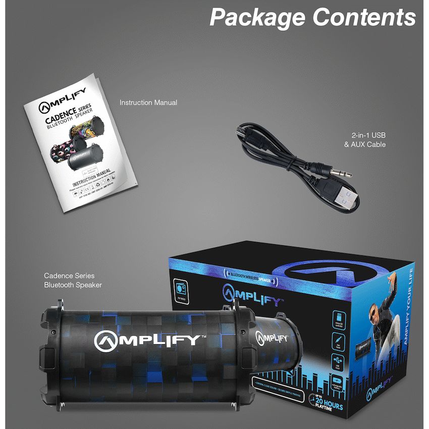 Amplify Cadence series speaker - Black