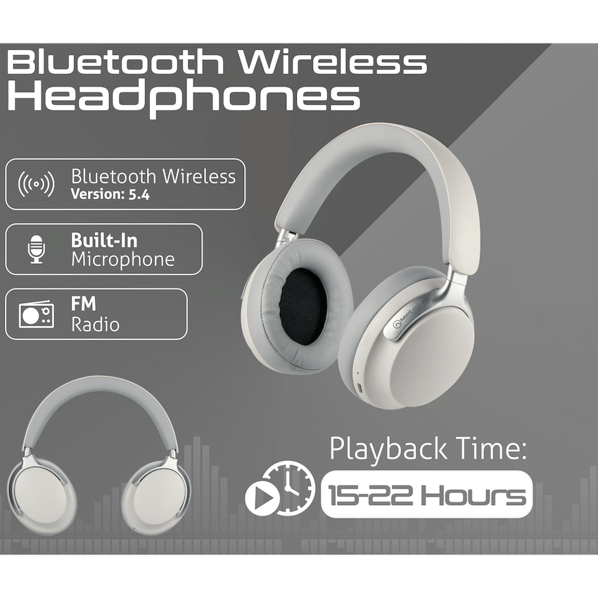 Amplify Chorus 3 Bluetooth Wireless Headphones - Nude