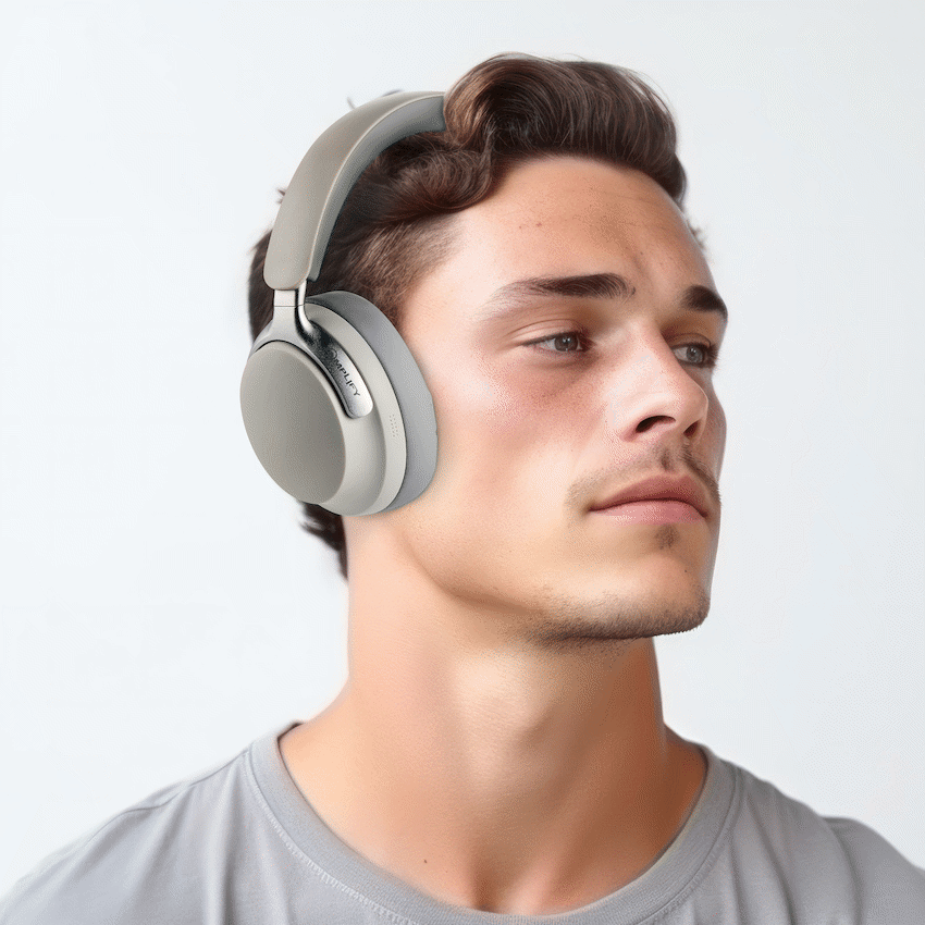 Amplify Chorus 3 Bluetooth Wireless Headphones - Nude