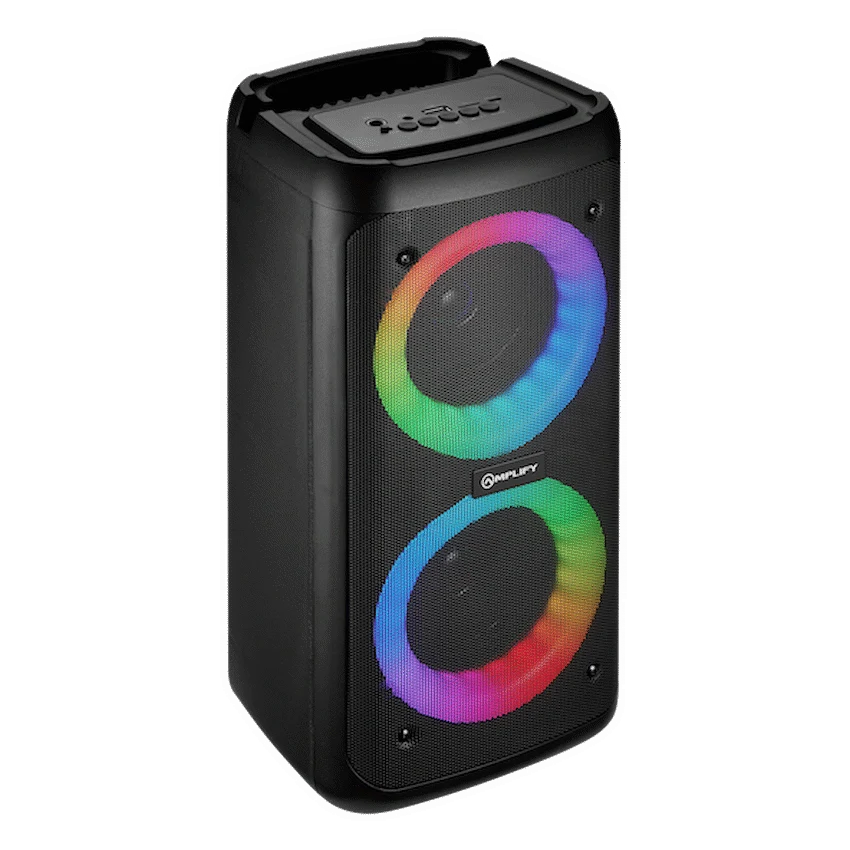 Amplify Megavibe Series Dual 4" Party Speaker - Black