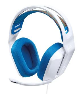 Logitech G335 3.5mm Wired Gaming Headset - White