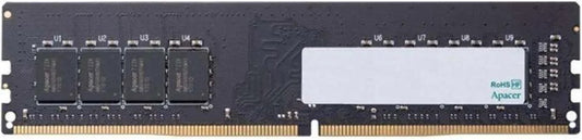 Apacer 8GB 3200MHz DDR4 Desktop Memory Module - DDR4 with clock speed of 3200MHz, 8GB capacity, and low operating voltage of 1.2V with a CAS Latency of CL22, High-speed processing, 17GB/s, and 3 year warranty